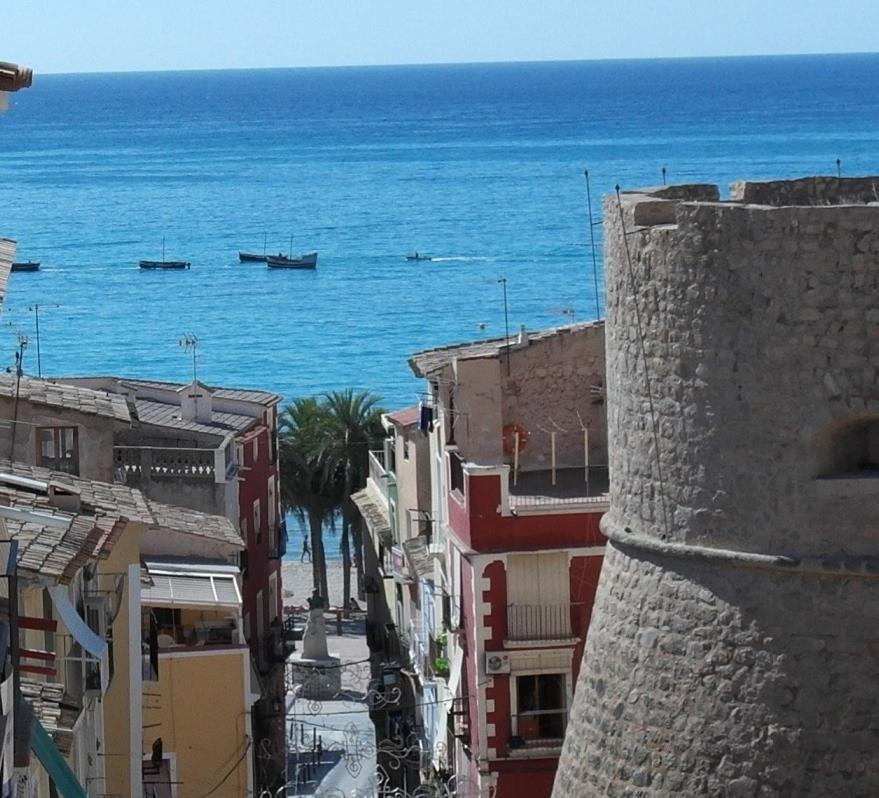 Mu, Apartamento Situada En La Muralla Del Casco Historico Villajoyosa Bagian luar foto